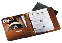 Leather 2" D-Ring Binder