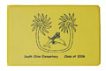 Custom Imprint Yellow Vinyl Autograph Book